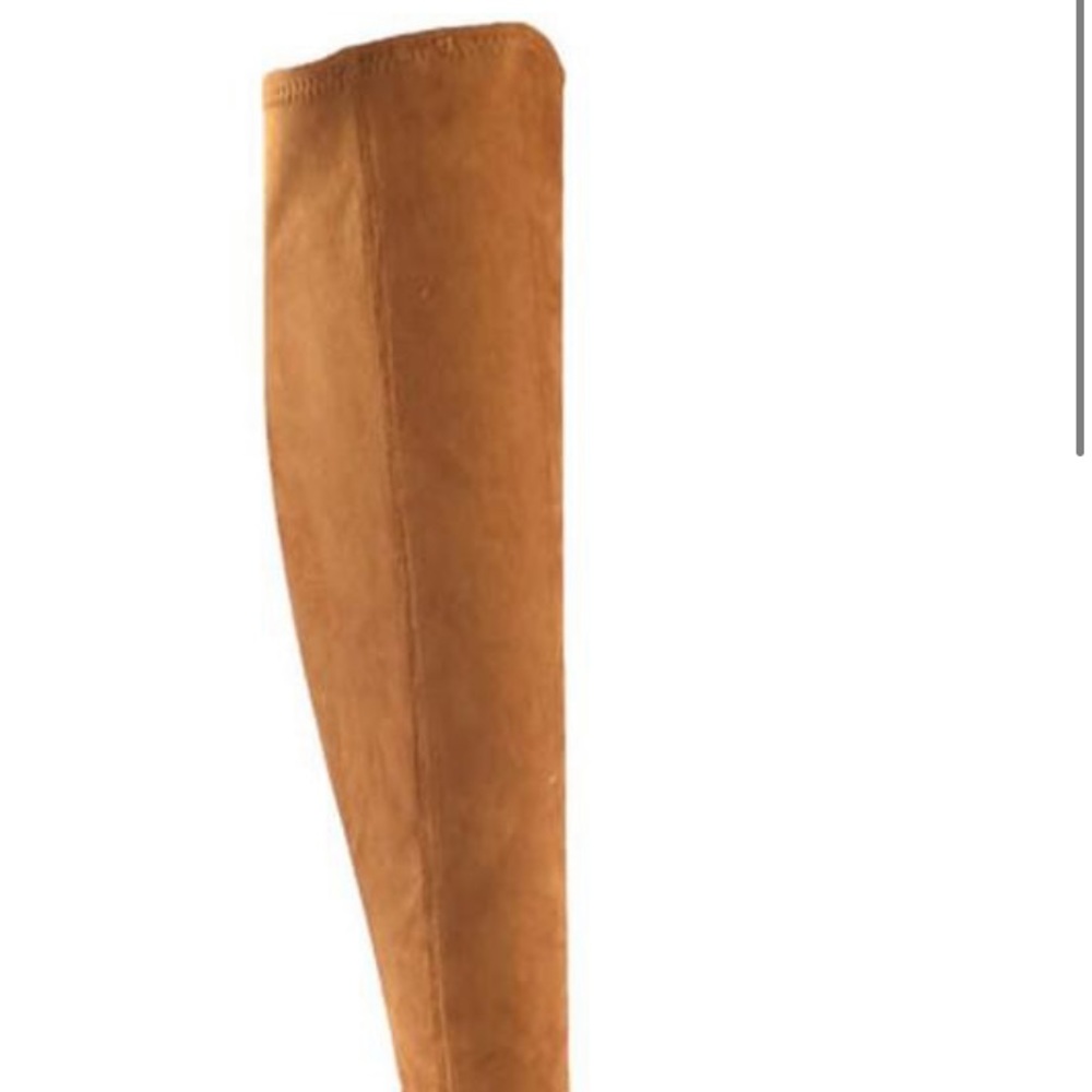 Over-The-Knee Boots, Tan - Picture 3 of 3